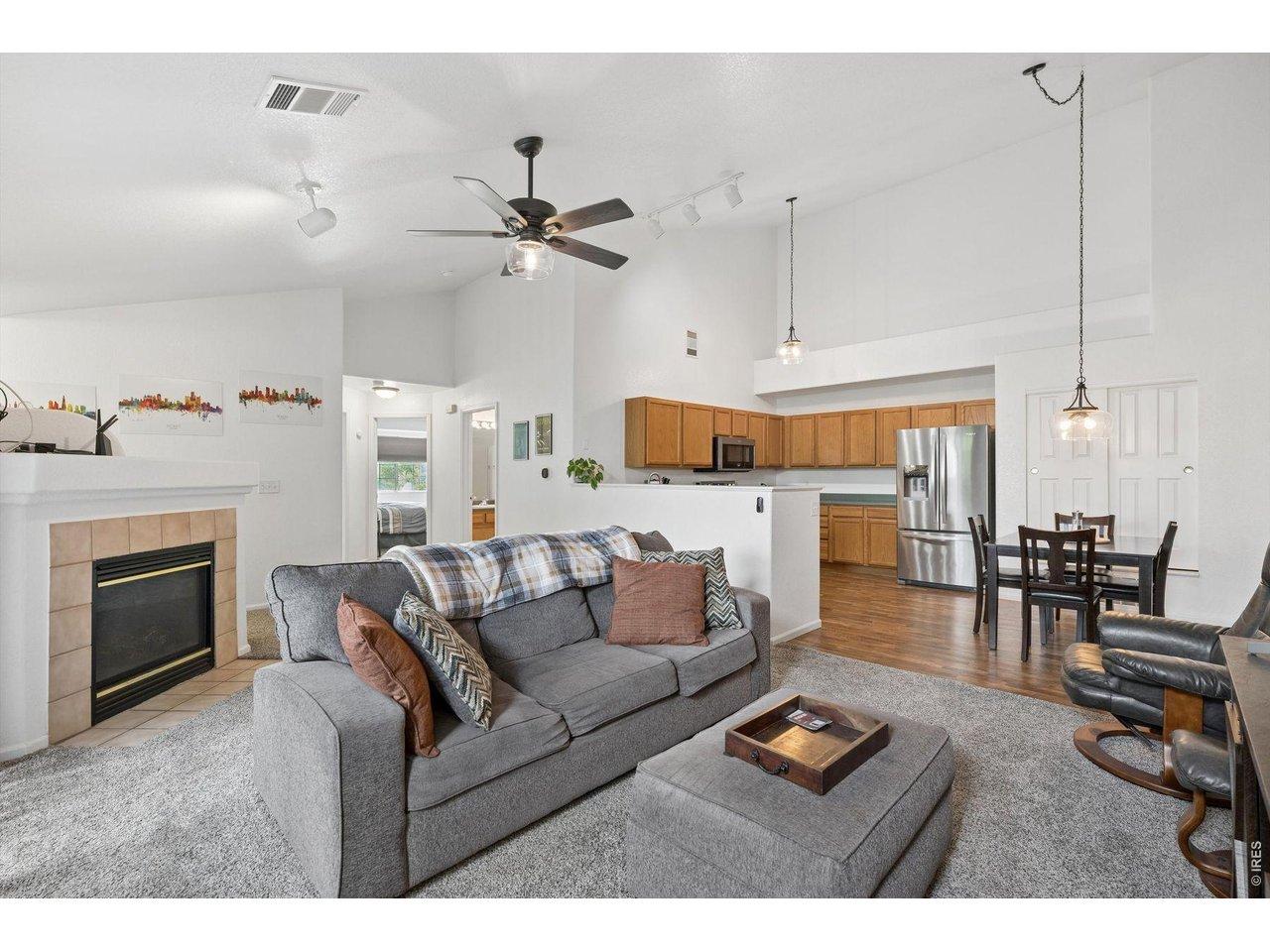 Image 4: View of open floor plan living room