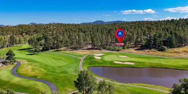 Image 2: Lot 8 sits back away from the 7th green and allows its owner to take in the grandeur of "The Golf Course at Fox Acres".