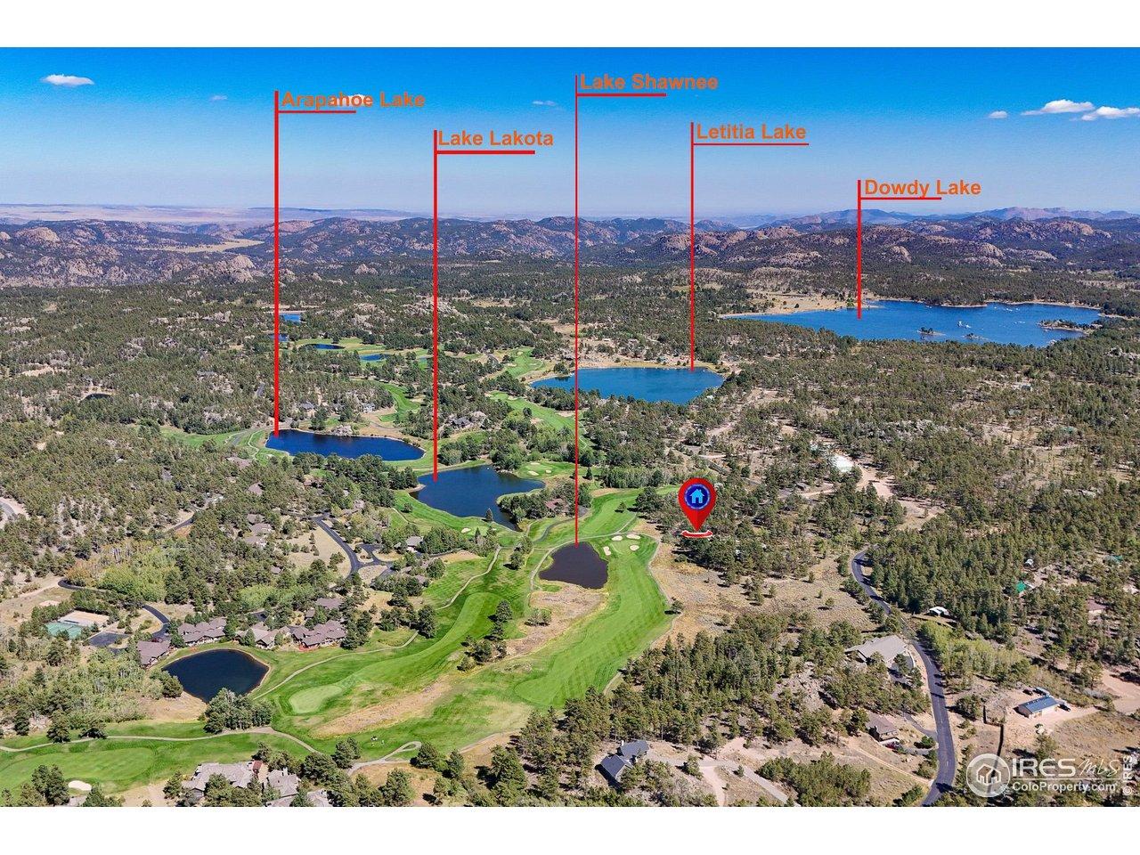 Image 3: Lot 8 is within the Fox Acres Mountain Community Resort with its 13 lakes and is also very close to the large recreational lakes such as Dowdy and Letitia just outside its gates. Image 3: Lot 8 is within the Fox Acres Mountain Community Resort with its 13 lakes and is also very close to the large recreational lakes such as Dowdy and Letitia just outside its gates.