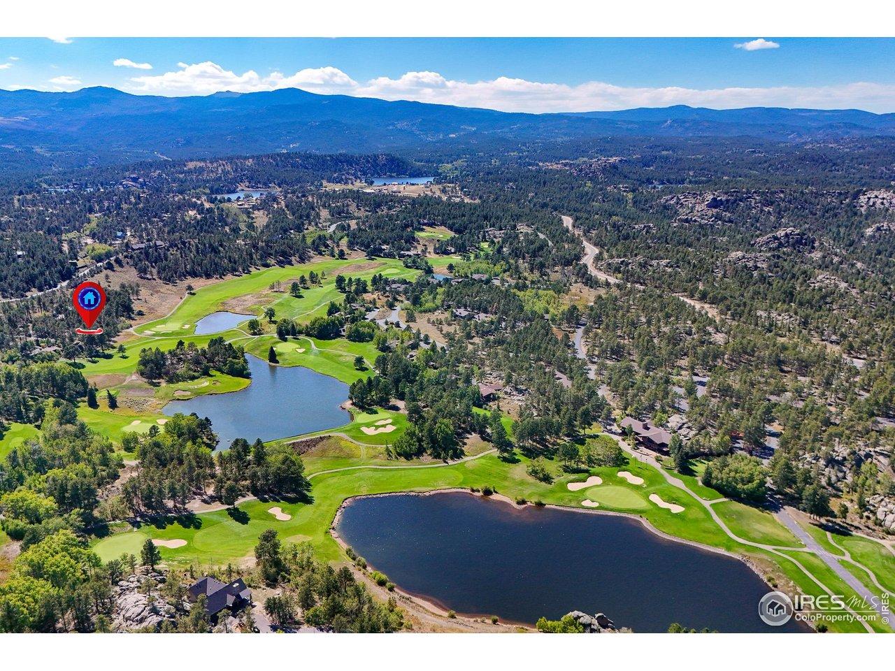 Image 4: Lot 8 is located just S of Shawnee Lake and NE of Lakota and Arapahoe Lakes that are within Fox Acres. Image 4: Lot 8 is located just S of Shawnee Lake and NE of Lakota and Arapahoe Lakes that are within Fox Acres.