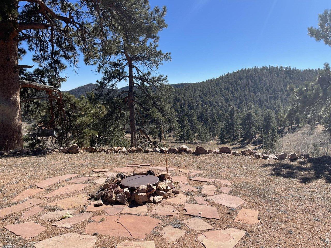 Image 4: Community approved firepit and valley views! Image 4: Community approved firepit and valley views!