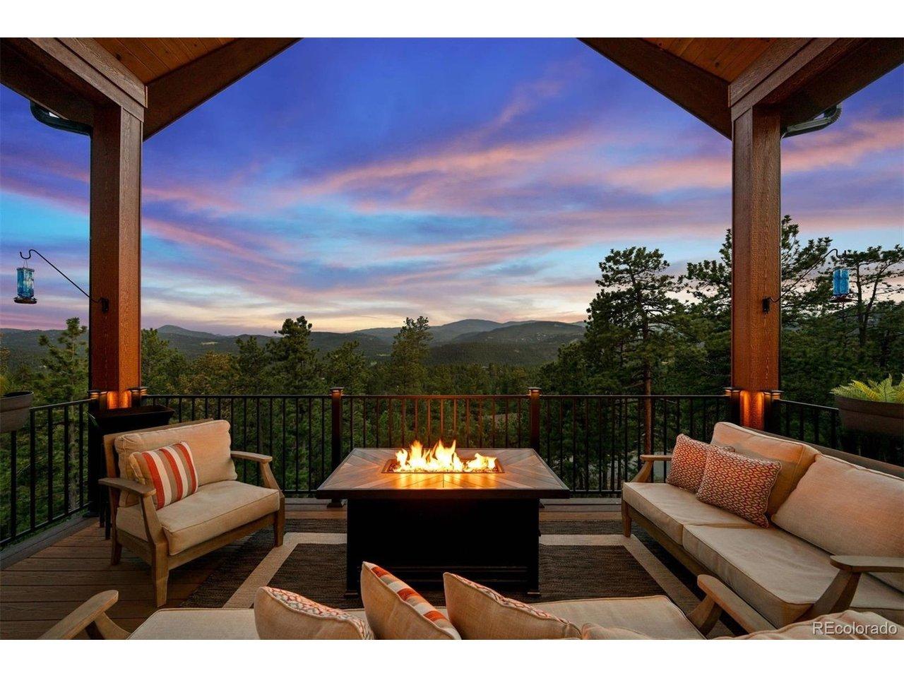 Image 4: Sunsets, intimate moments by the fire happen here nearly 9 months out of the year.