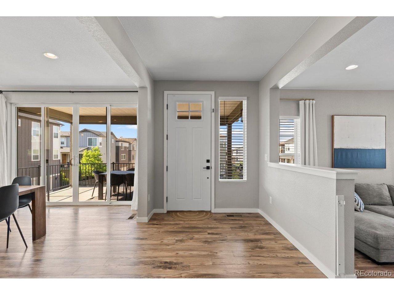 Image 3: Main entry off upper level deck Image 3: Main entry off upper level deck