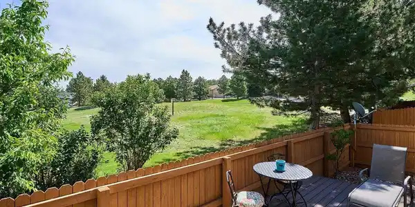 Image 3: Private Fenced Back Yard Backs to Open Space Image 3: Private Fenced Back Yard Backs to Open Space