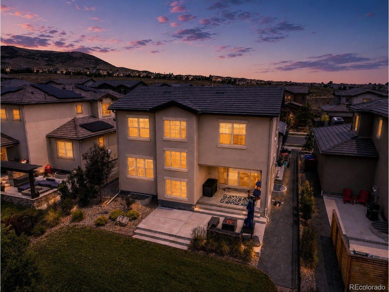 Image 2: Twilight Aerial of Backyard Image 2: Twilight Aerial of Backyard