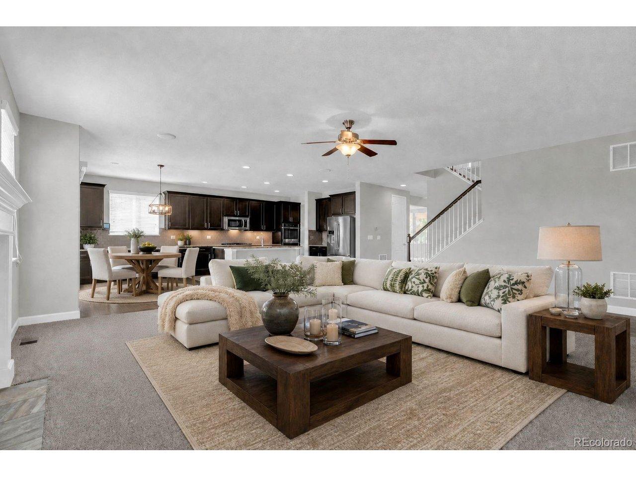 Image 3: Virtually staged living room. Image 3: Virtually staged living room.