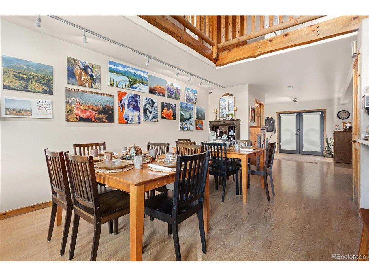 Image 4: Dining room and front door