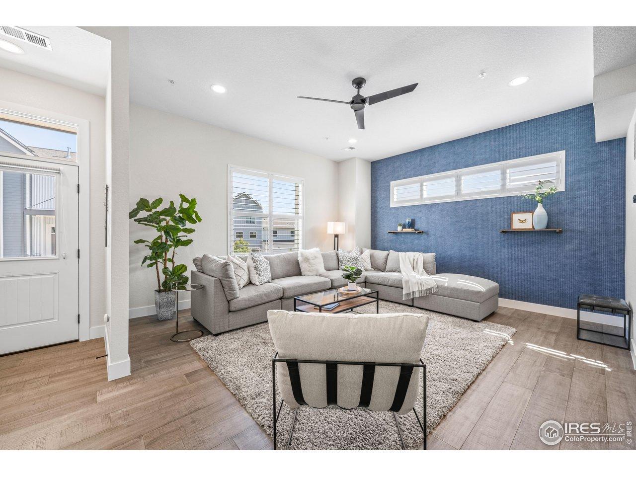 Image 3: Entry into main level living room. Image 3: Entry into main level living room.