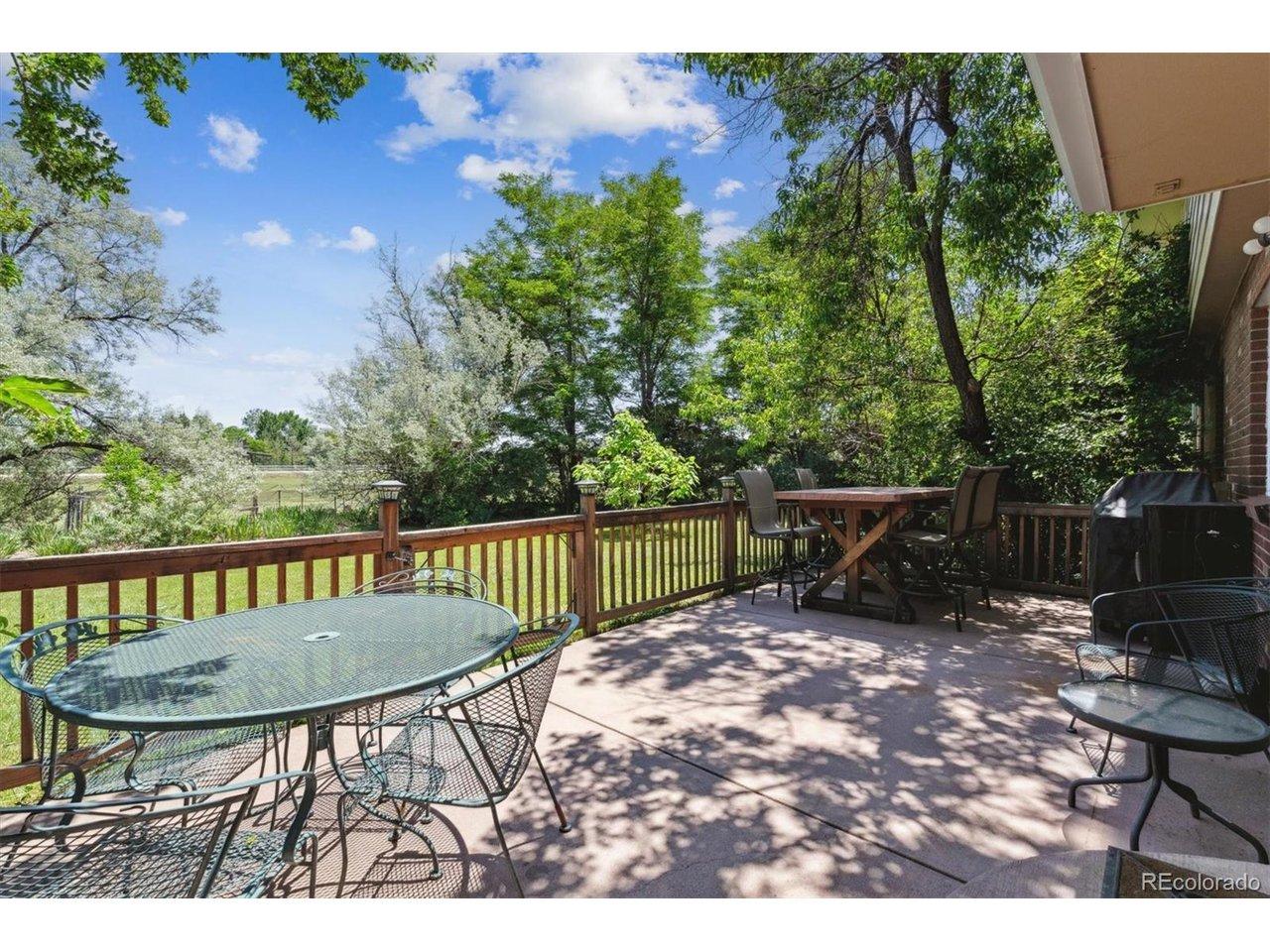 Image 4: Back Patio Overlooking Open Acreage