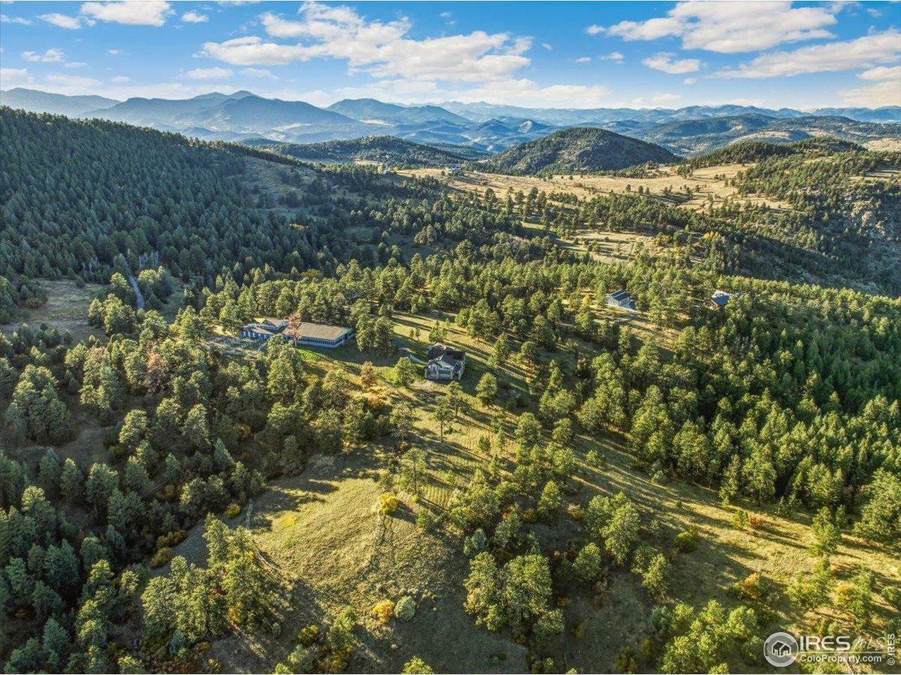 Image 3: 70 Pristine Acres of Rolling Pasture and Untouched Grass Abutts Mount Falcon Park. Private Trails into The Park