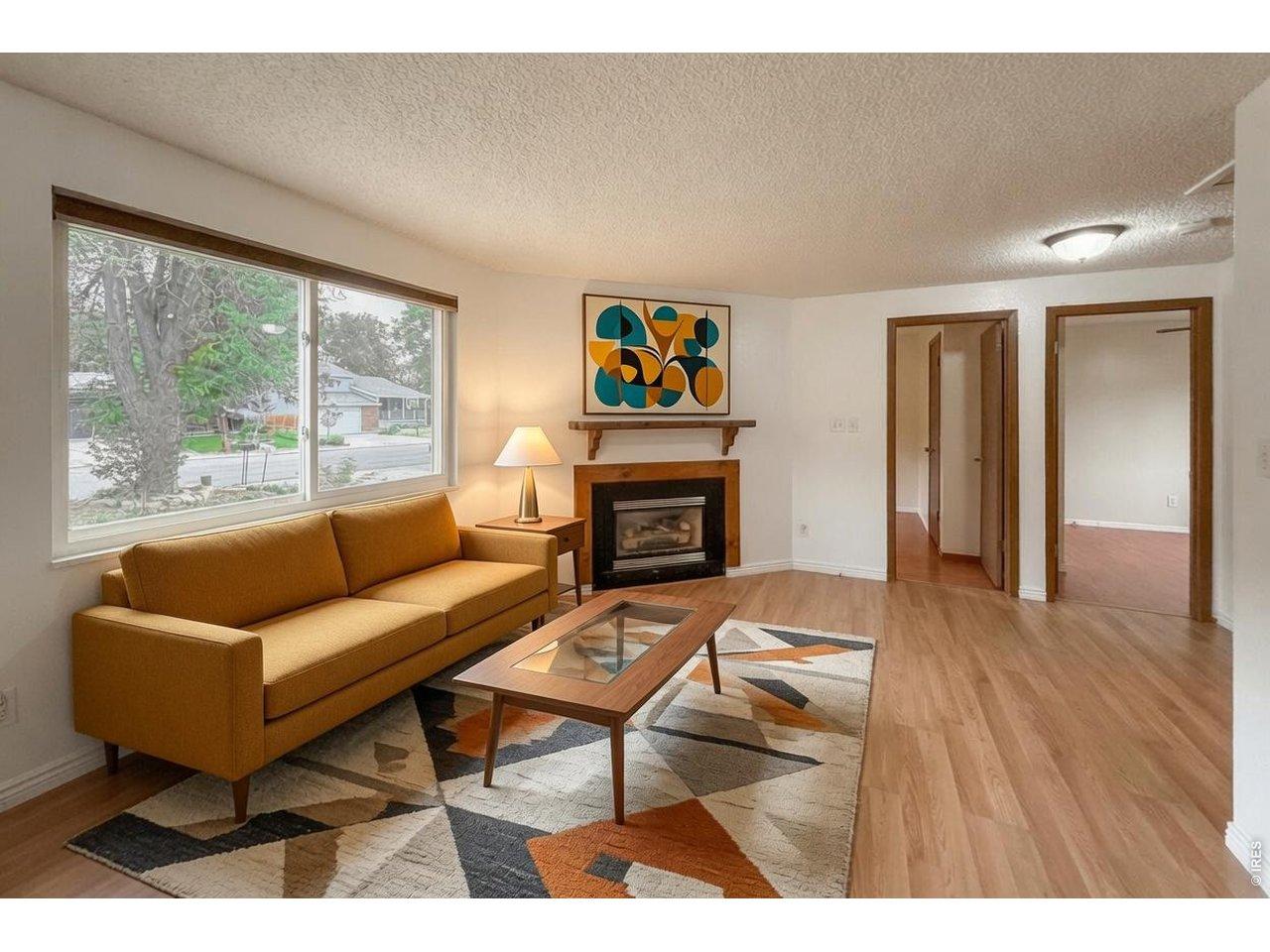 Image 3: East facing living room for sunny mornings (virtually staged) Image 3: East facing living room for sunny mornings (virtually staged)