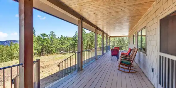 Image 3: Wrap Around Deck and Front Door