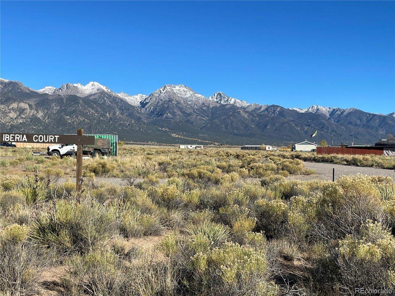 Image 4: View East of Sangre de Cristo Mountains. Image 4: View East of Sangre de Cristo Mountains.