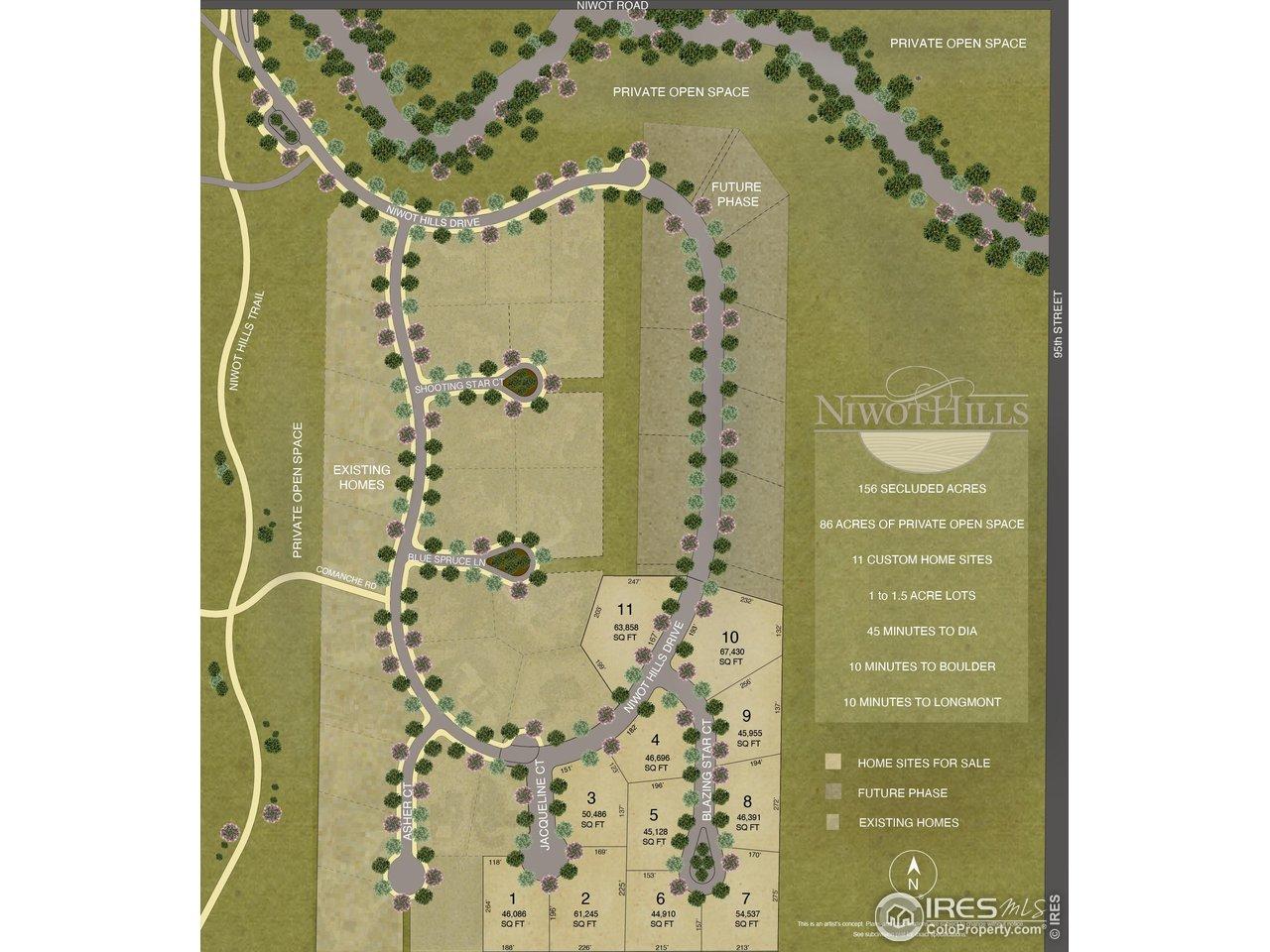 Image 2: Lots sized from 1 to 1.5 acres