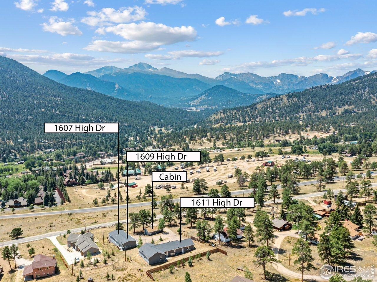 Image 2: One acre.  Three units.  Endless potential in Estes Park!
