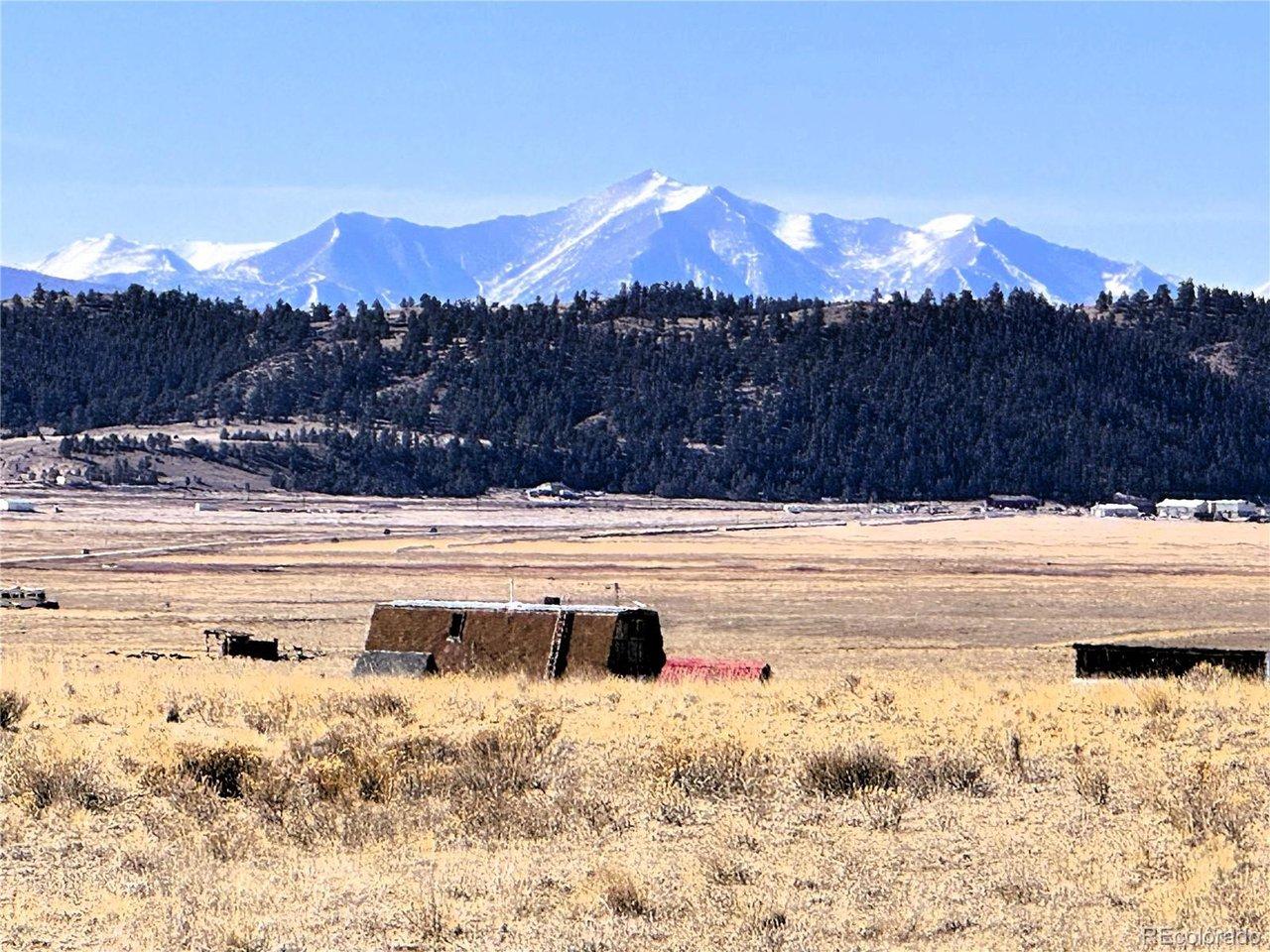 Image 1: Zoomed southwest from the property to Mt Princeton in the Collegiate Peaks Image 1: Zoomed southwest from the property to Mt Princeton in the Collegiate Peaks