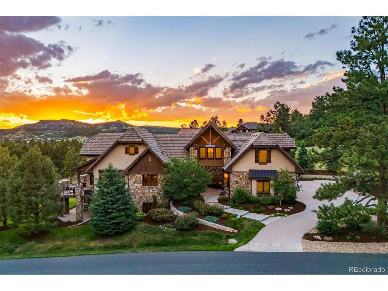 Image 1: Welcome to your 5 bedroom | 7 bathroom mountain modern sanctuary in the coveted, gated Village at Castle Pines. Image 1: Welcome to your 5 bedroom | 7 bathroom mountain modern sanctuary in the coveted, gated Village at Castle Pines.