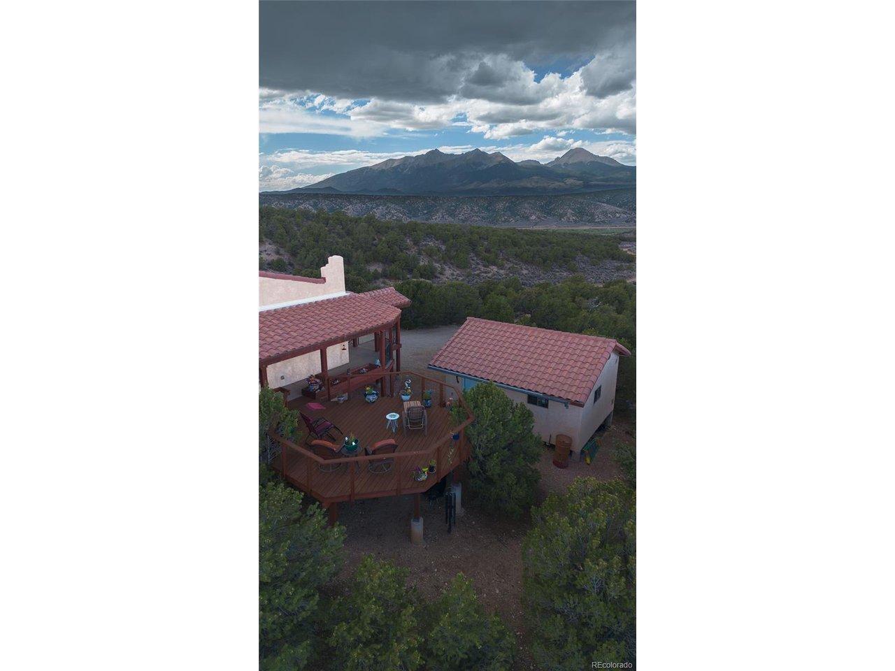 Image 4: View of Mt. Blanca to the north overlooking the star deck! Image 4: View of Mt. Blanca to the north overlooking the star deck!
