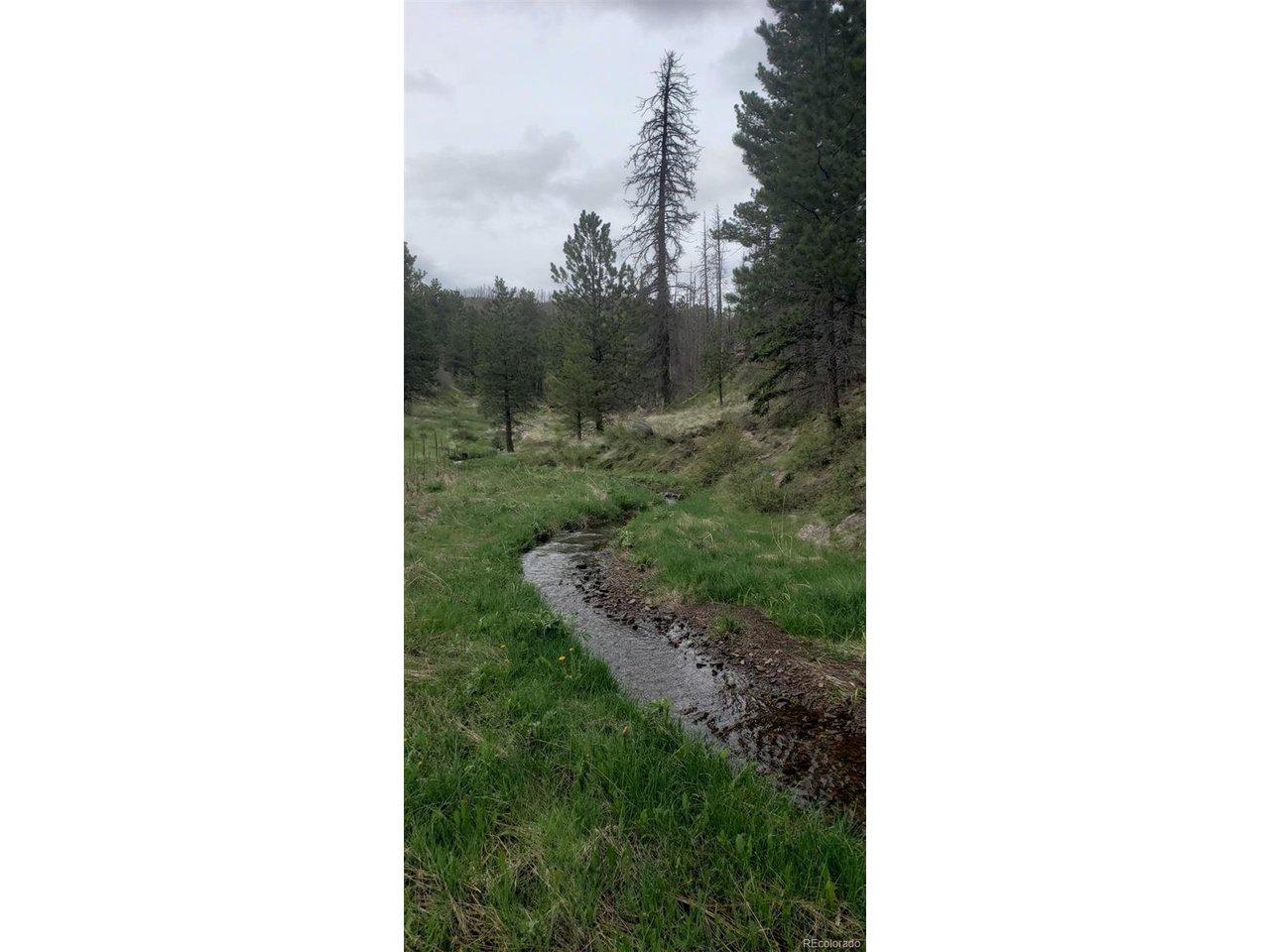 Image 2: Stream running through lower section of the lot. Image 2: Stream running through lower section of the lot.