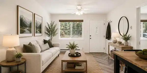 Image 3: Virtually staged living room Image 3: Virtually staged living room