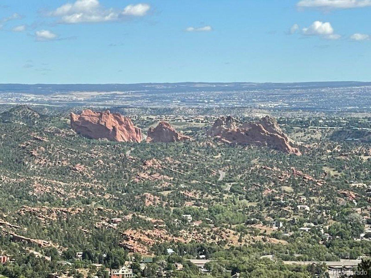 Image 3: Views of garden of the gods from the lot Image 3: Views of garden of the gods from the lot