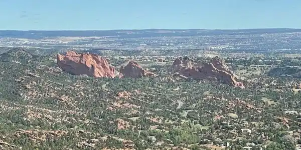 Image 3: Views of garden of the gods from the lot Image 3: Views of garden of the gods from the lot
