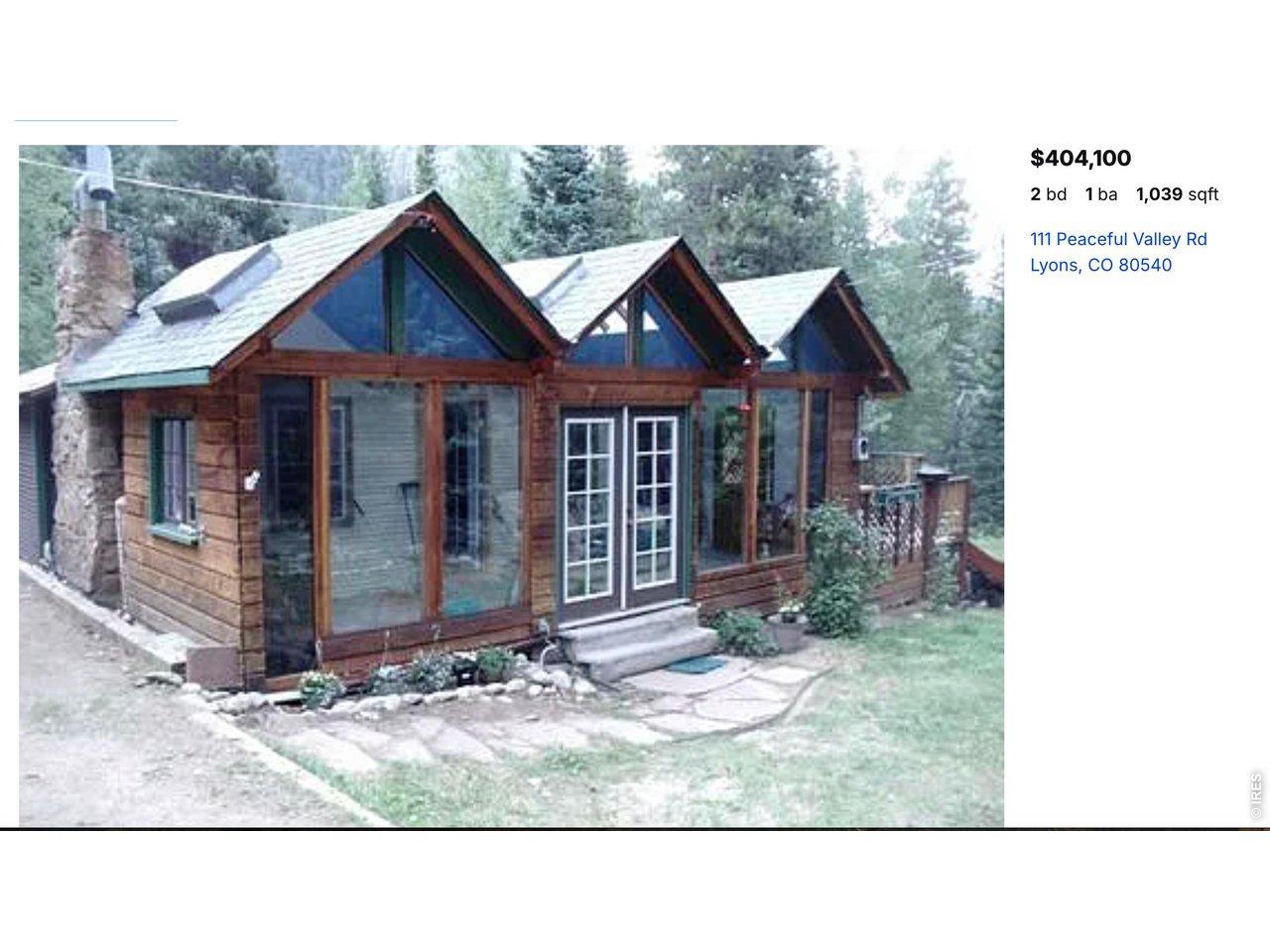 Image 1: Old Zillow photo of Cabin Image 1: Old Zillow photo of Cabin