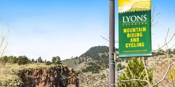 Image 4: The Town of Lyons offers world class recreation - Hall Ranch, Saint Vrain tubing - the creek runs right through the heart of Lyons. Image 4: The Town of Lyons offers world class recreation - Hall Ranch, Saint Vrain tubing - the creek runs right through the heart of Lyons.