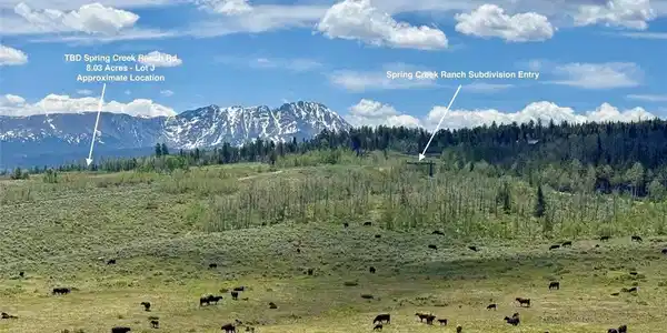 Image 3: Land can be seen from a Distance also with the Entrance to the subdivision on the right of the screen. Image 3: Land can be seen from a Distance also with the Entrance to the subdivision on the right of the screen.