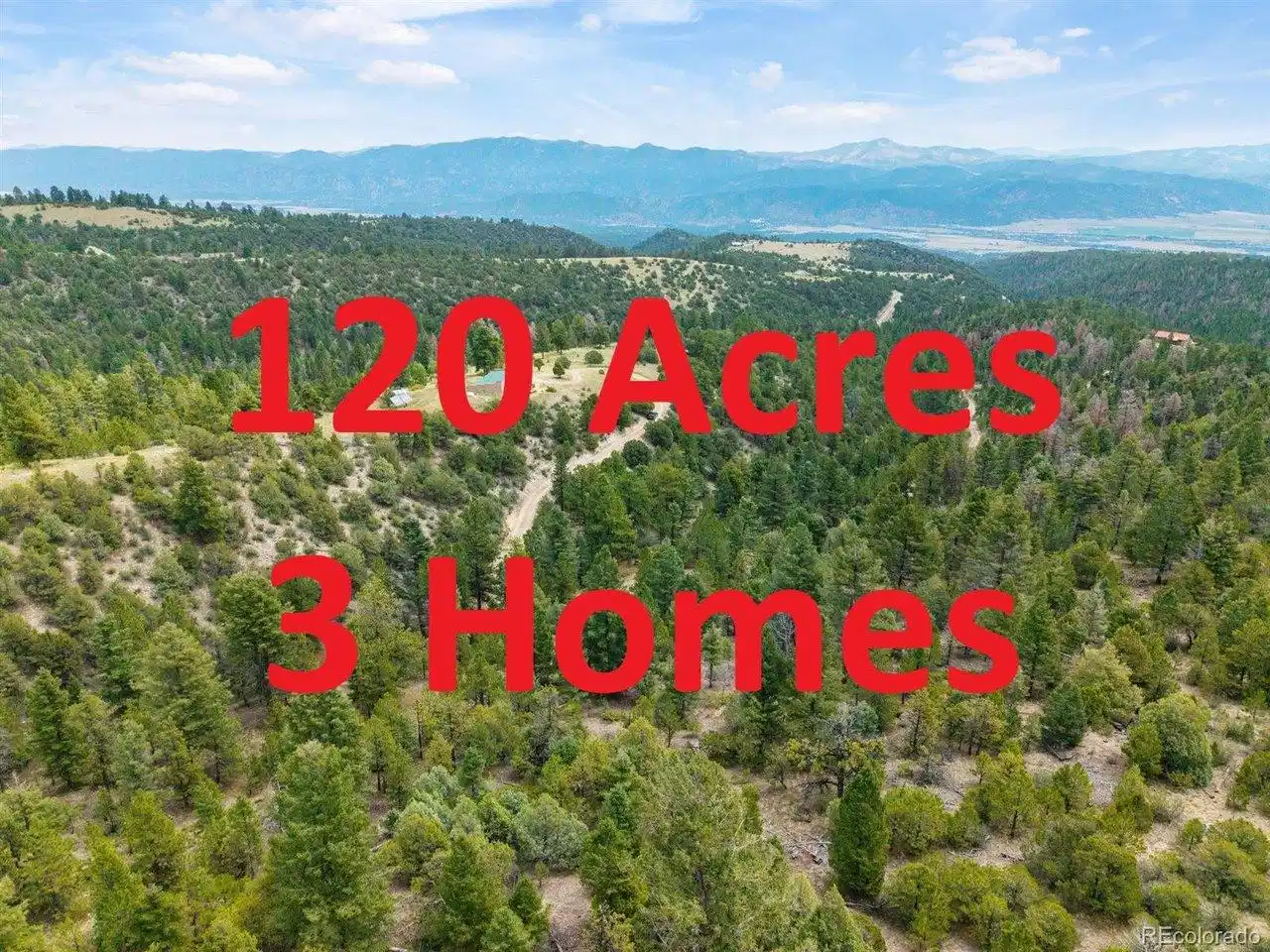 Image 1: 120 acres with 3 homes Image 1: 120 acres with 3 homes