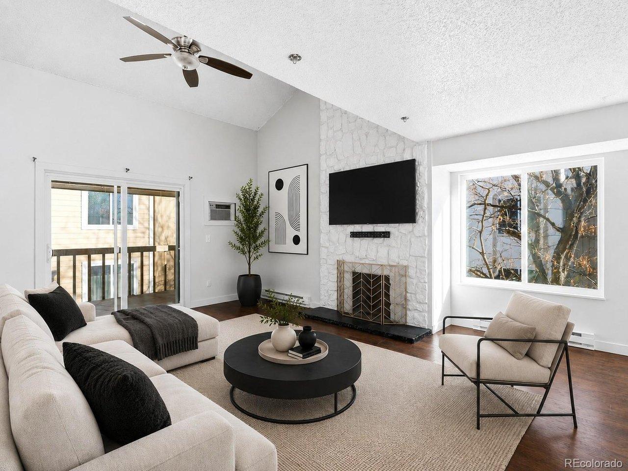Image 2: Digitally Rendered - Living Room