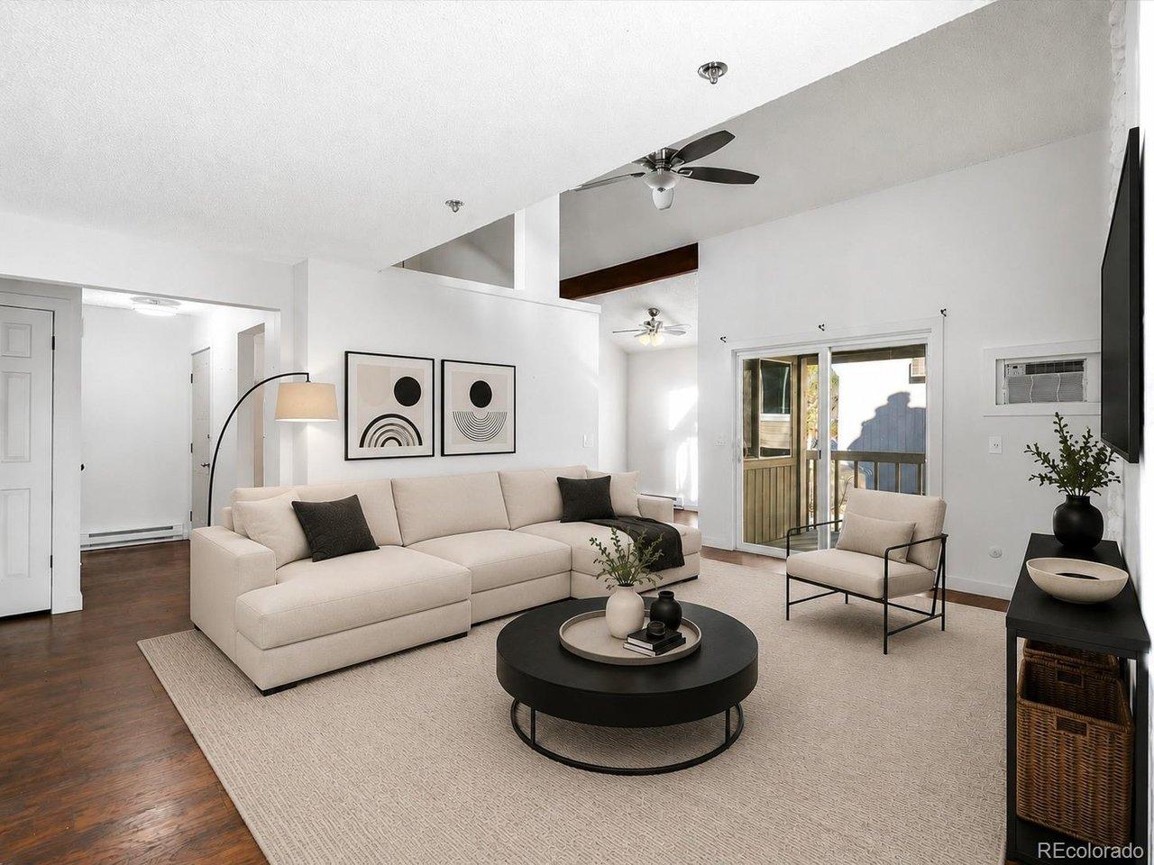 Image 3: Digitally Rendered - Living Room
