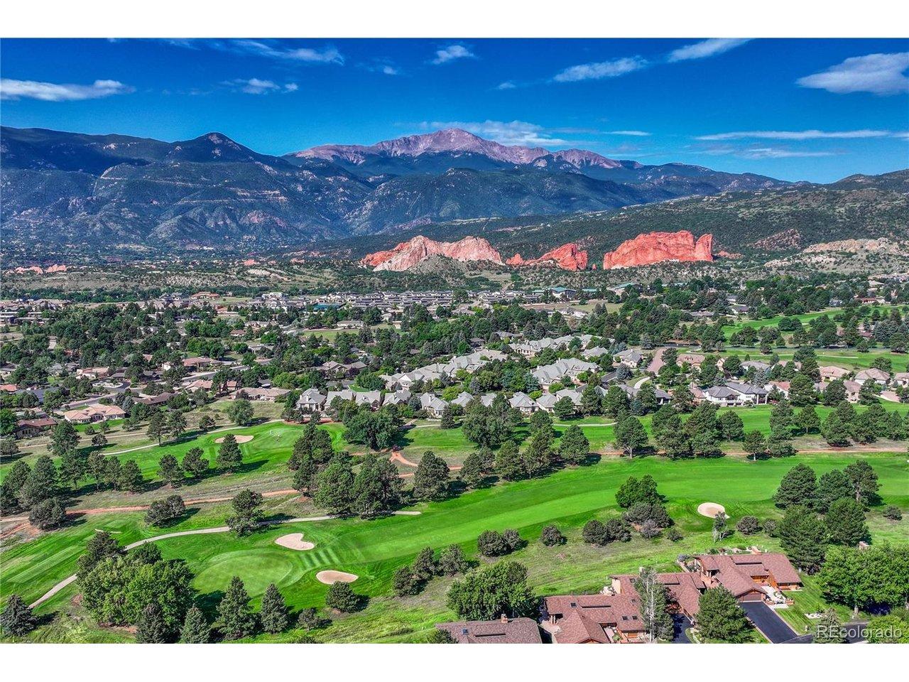 Image 3: Backs to Golf Course & Pikes Peak Views
