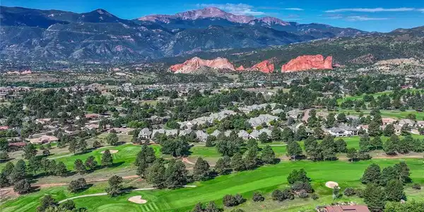 Image 3: Backs to Golf Course & Pikes Peak Views Image 3: Backs to Golf Course & Pikes Peak Views