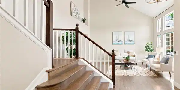 Image 2: Grand Foyer upon entering the home