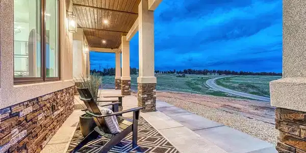 Image 4: Stunning views from this covered porch... Image 4: Stunning views from this covered porch...