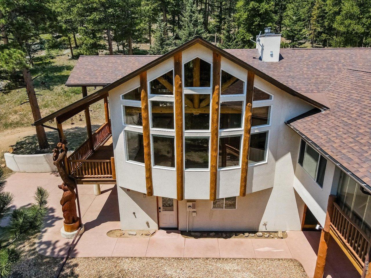 Image 2: Great room bow window offers majestic views