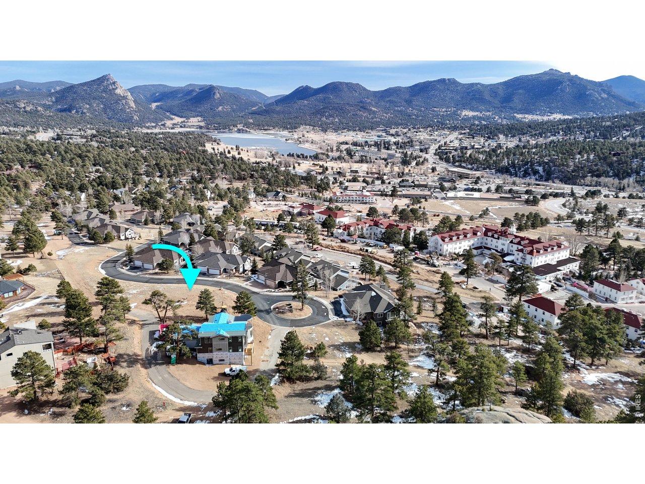 Image 3: Arial view of Freelan Heights with the location of Lot 10. Image 3: Arial view of Freelan Heights with the location of Lot 10.