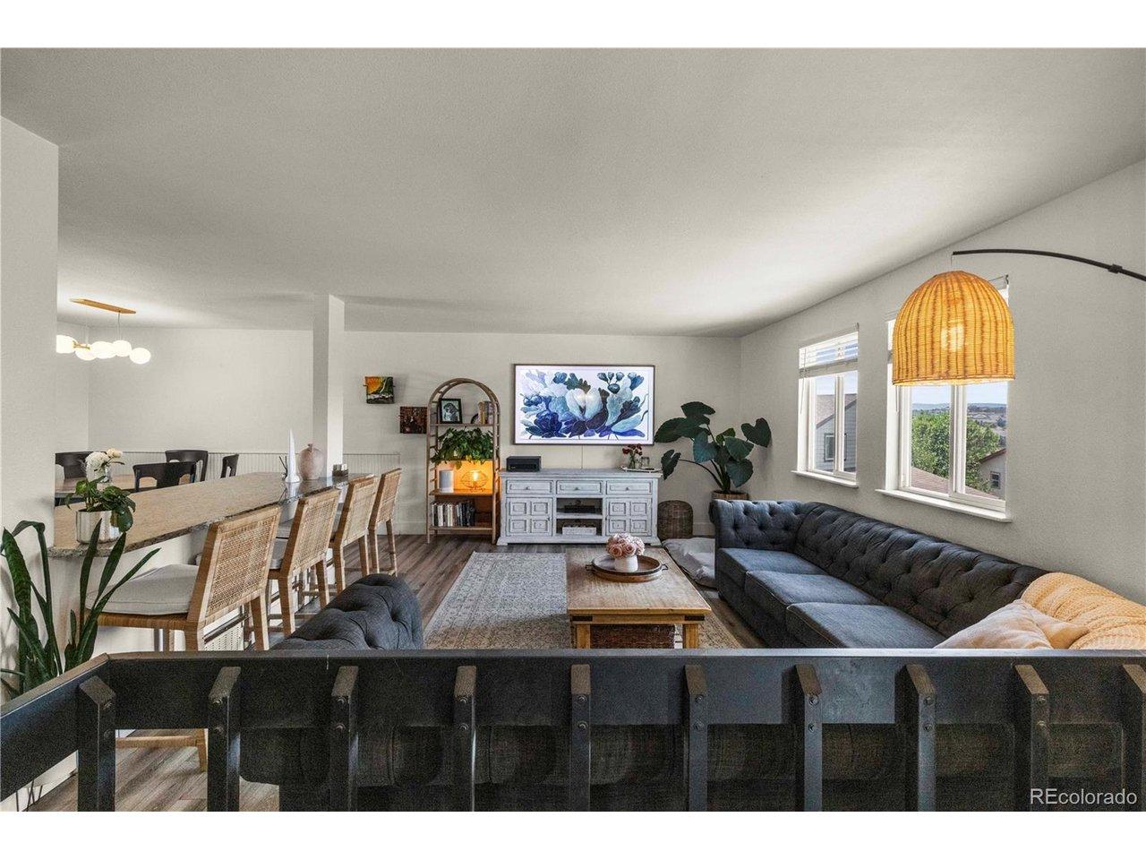 Image 3: Split level entry leads you up to this beautiful open floor plan