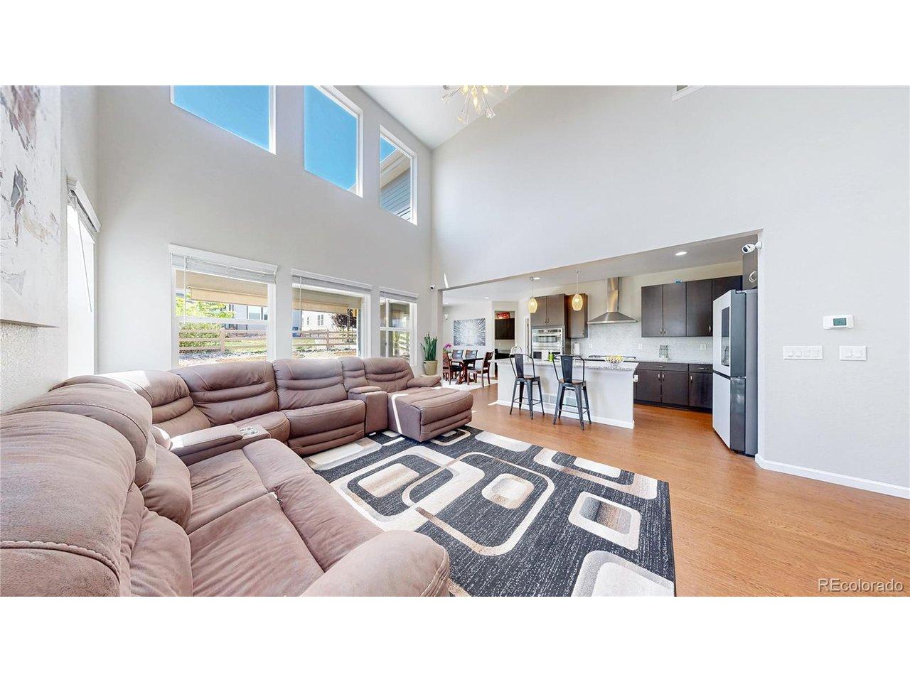 Image 4: The great room is open to the kitchen. Image 4: The great room is open to the kitchen.