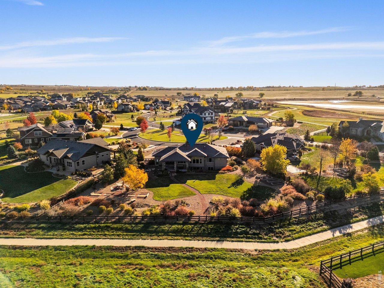Image 3: Large almost 1 acre lot backing to neighbor Image 3: Large almost 1 acre lot backing to neighbor