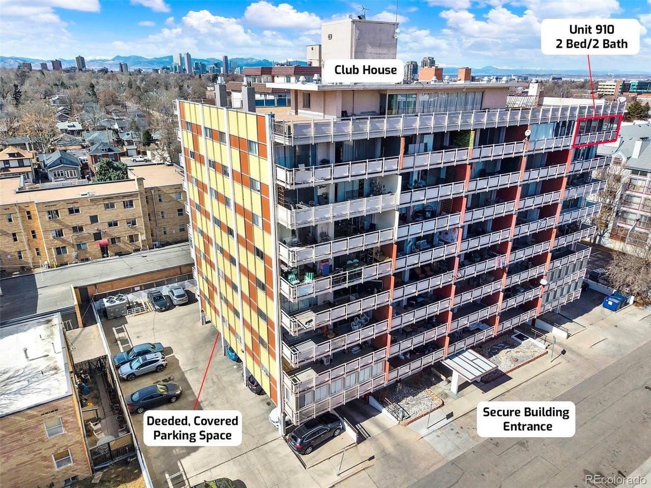 Image 4: Deeded, covered parking spot, secure building, club house, corner unit with mountain views Image 4: Deeded, covered parking spot, secure building, club house, corner unit with mountain views
