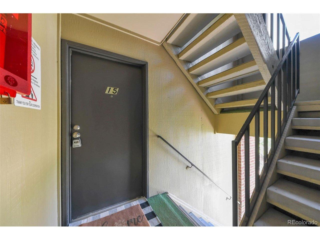 Image 1: Second floor entrance is covered