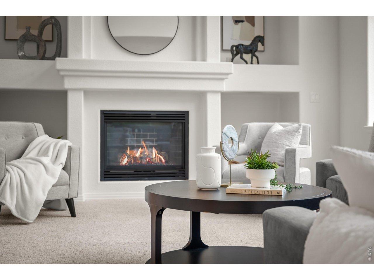 Image 2: Cozy Fireplace Image 2: Cozy Fireplace