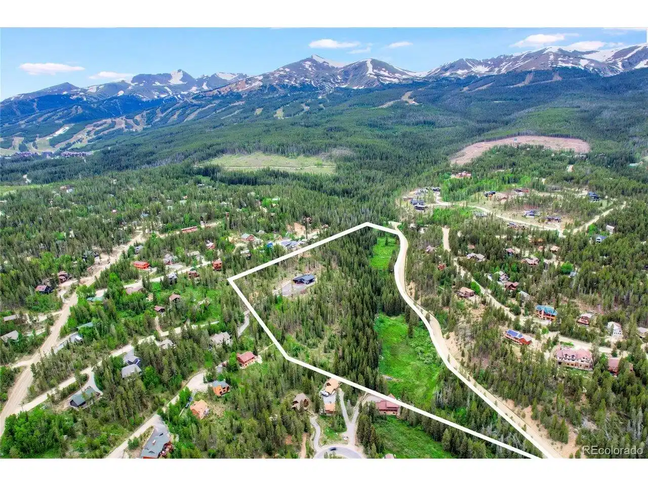 Image 1: 14 Acres of Land with ski slope views! Image 1: 14 Acres of Land with ski slope views!