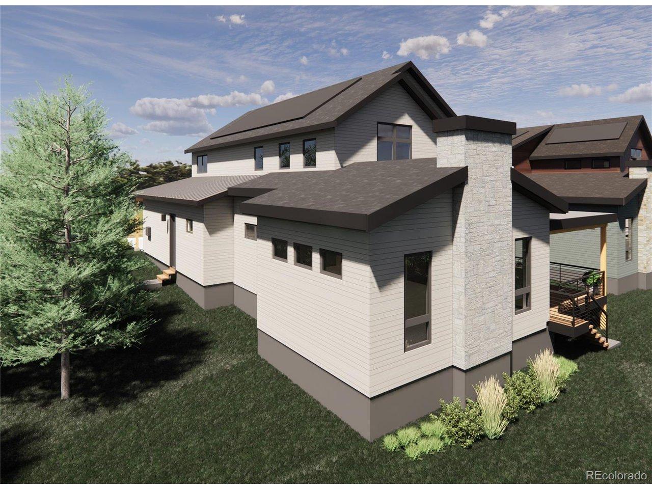 Image 4: A look at the homes serene rear elevation, featuring large windows, a covered deck, and beautifully integrated outdoor living areas. Enjoy peaceful foothills surroundings, lush landscaping, and seamless indoor outdoor flow from the main living spaces. Image 4: A look at the homes serene rear elevation, featuring large windows, a covered deck, and beautifully integrated outdoor living areas. Enjoy peaceful foothills surroundings, lush landscaping, and seamless indoor outdoor flow from the main living spaces.