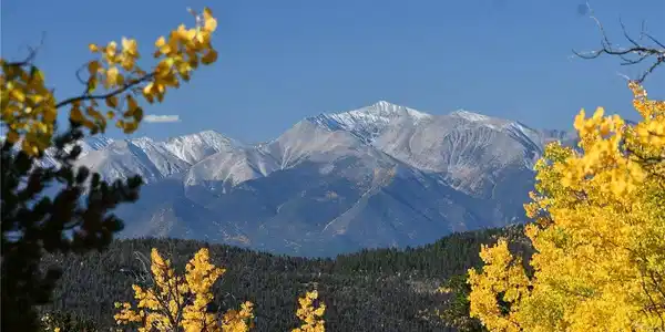 Image 3: Mt. Princeton at top of Ridge in National Forest