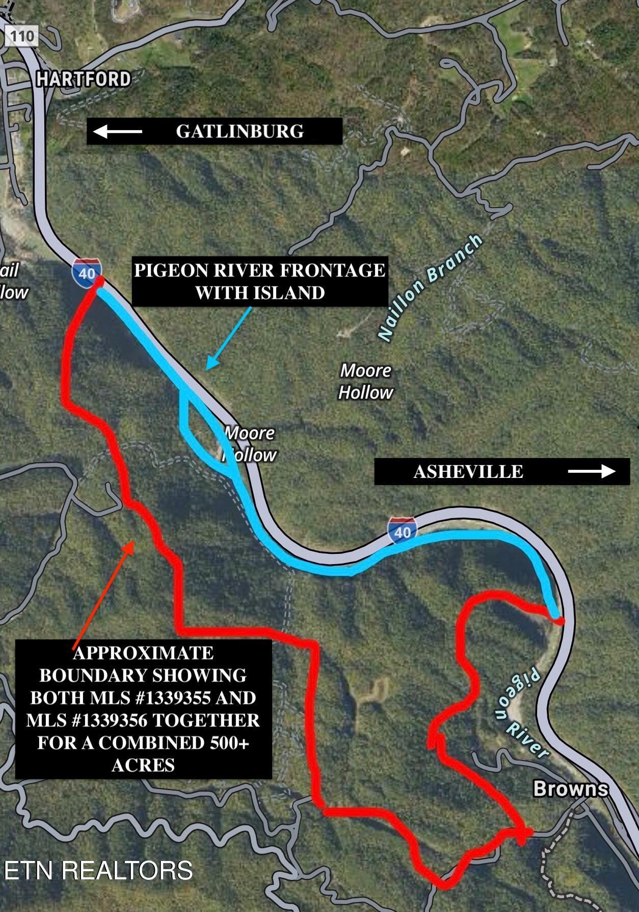 Image 4: Combined Boundaries Aerial View