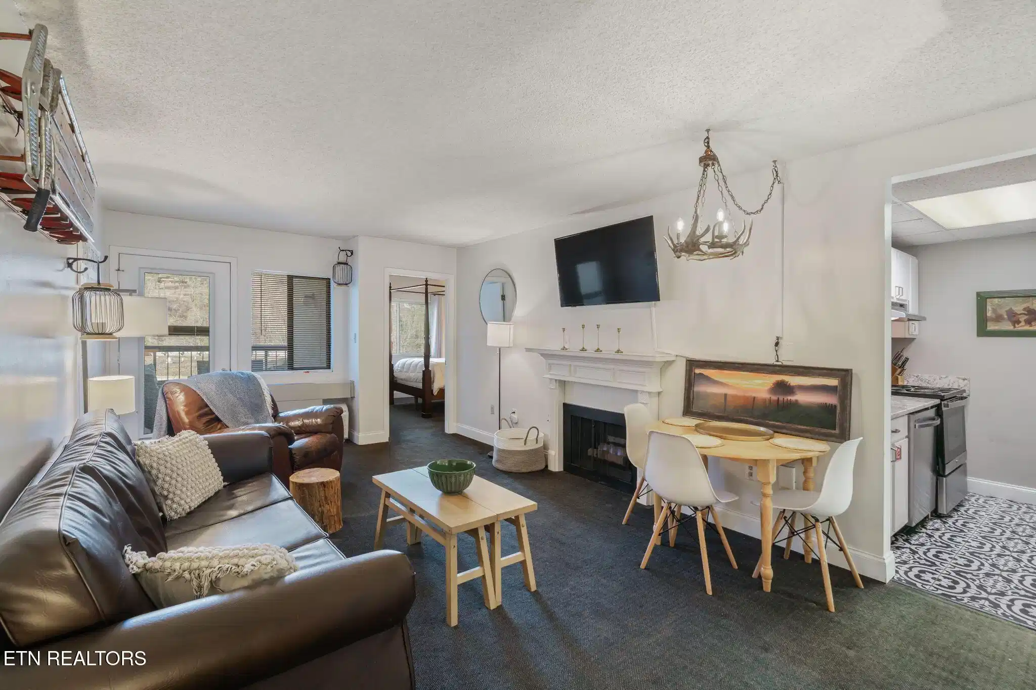 Image 1: Gatlinburg Open Living Area