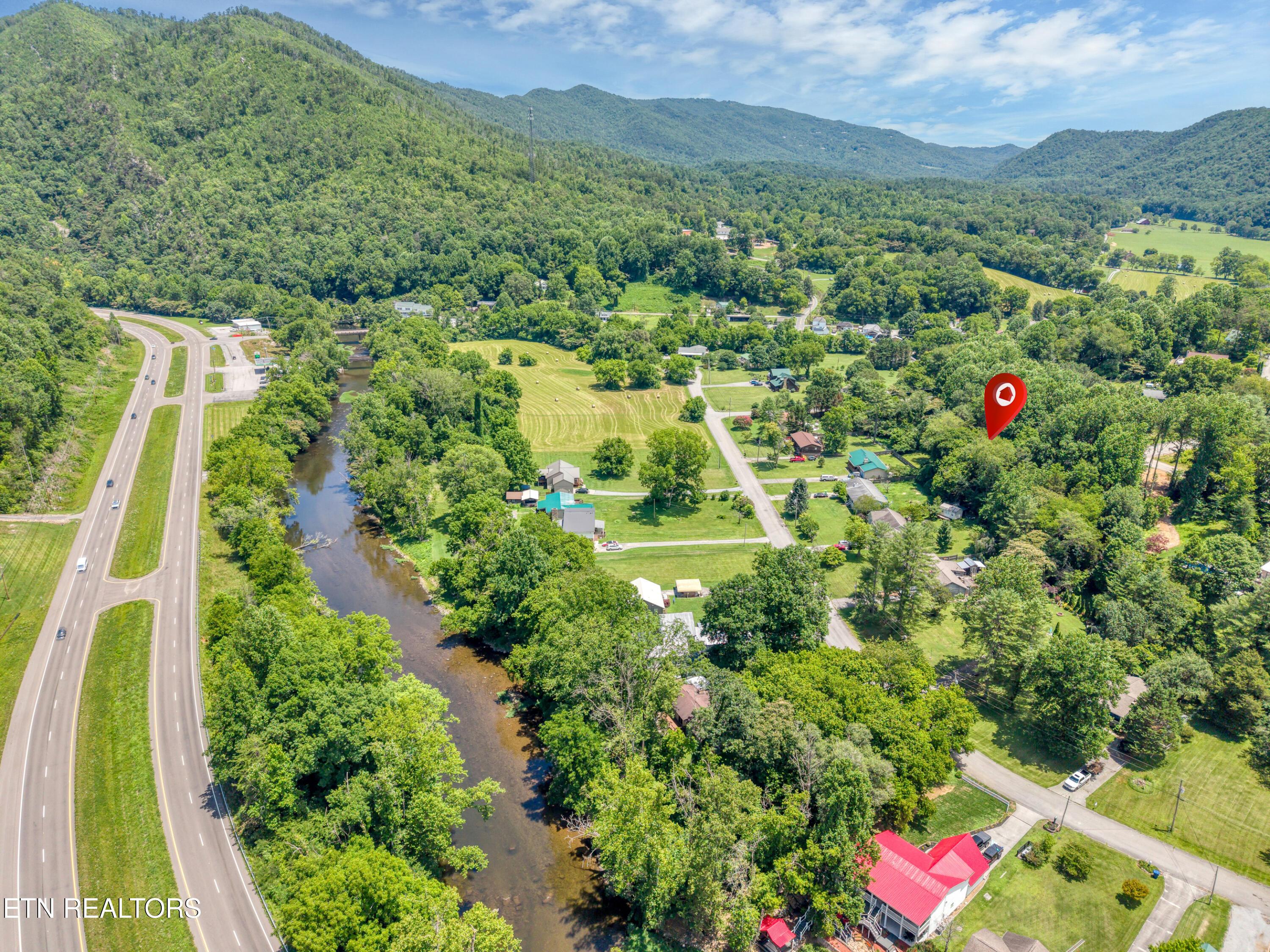 Image 4: Aerial View of Home Location and Hwy 321
